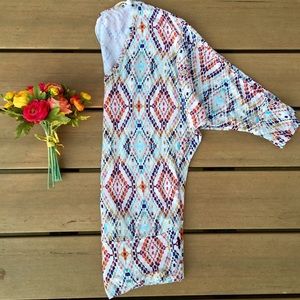 Anthropologie Dolman Sleeves V-Neck Top