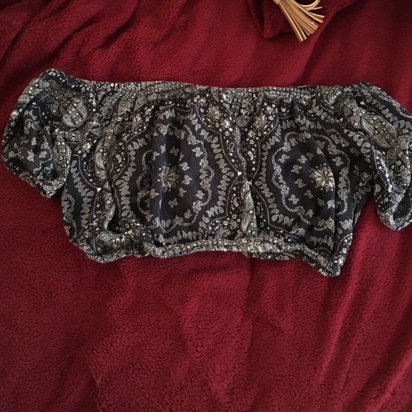 Hippie crop top