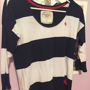 Abercrombie striped top
