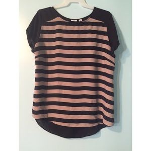 Black/Cream Top