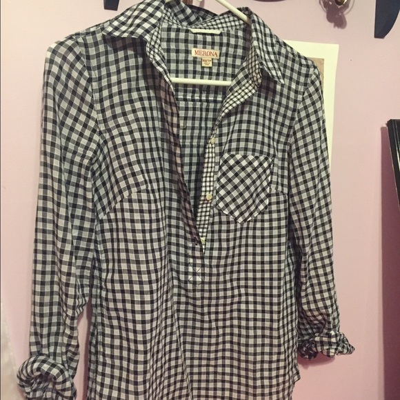 Merona button down