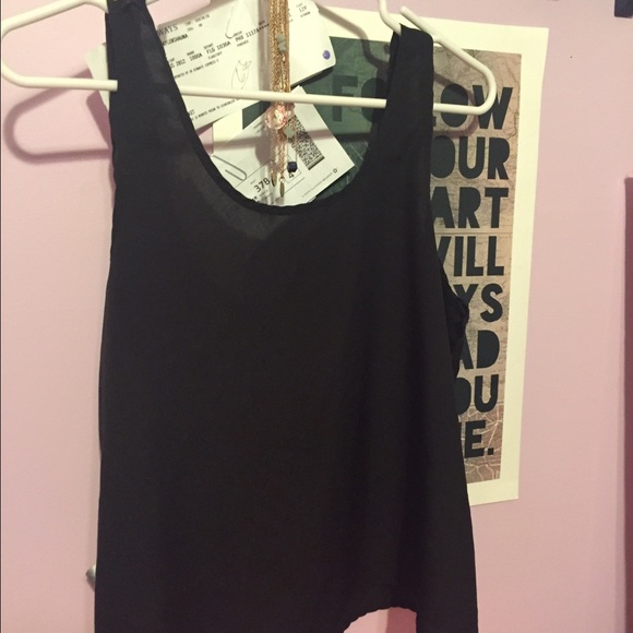 Simple black tank