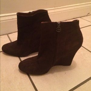 Brown booties