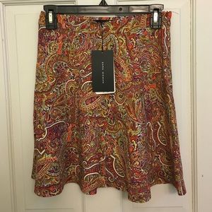 NWT Zara Paisley Skirt