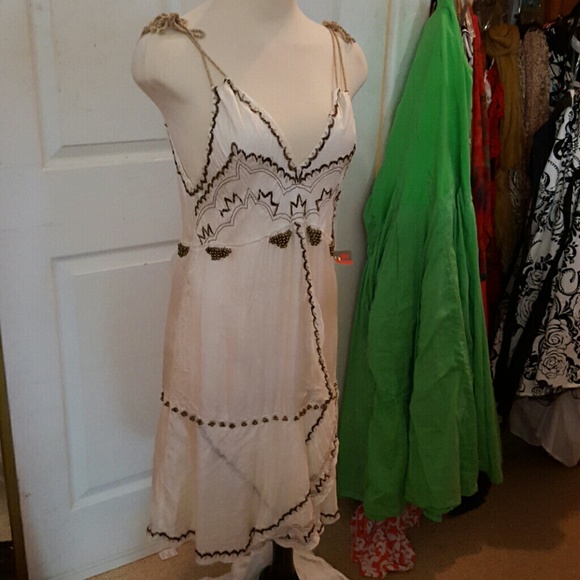 PINKO SILK DRESS MADE IN ITALY NWTS SZ 12