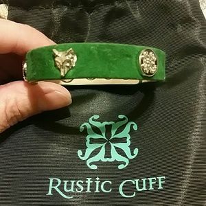 Green Rustic Cuff
