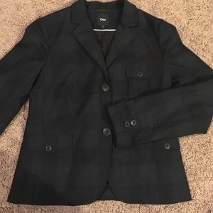 GAP Plaid Blazer
