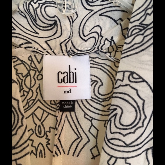 CAbi Scrollwork Tunic