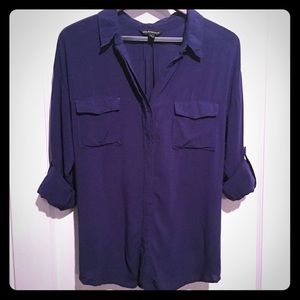 Rock & Republic roll-tab button down shirt