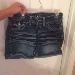 Jean shorts