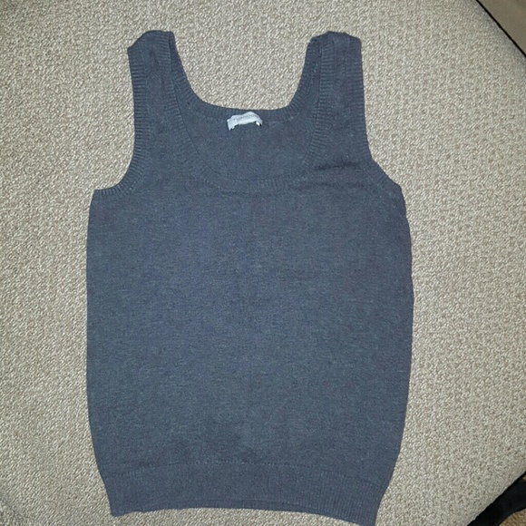 Thakoon soft gray sweater vest tank