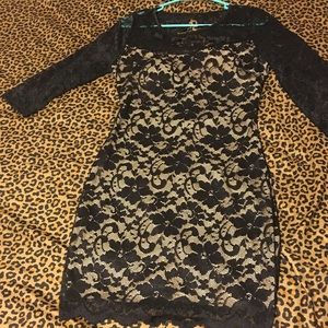 Black Lace Dress