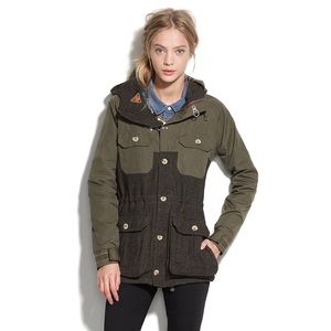Madewell Green Penfield Kasson Tweed Jacket