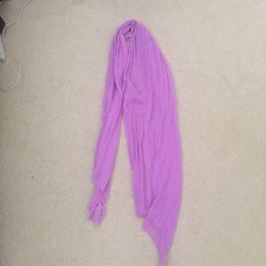 Purple scarf