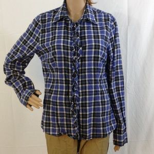 Banana Republic Plaid Button Down Shirt