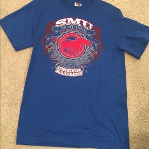 Smu mustangs cheer alumni shirt small