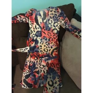 DVF wrap dress
