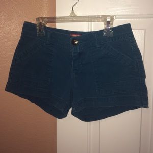 Turquoise shorts