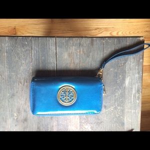 Blue wallet purchased from tj maxx