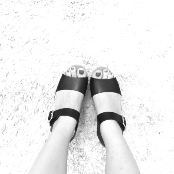Cute platform wedges.