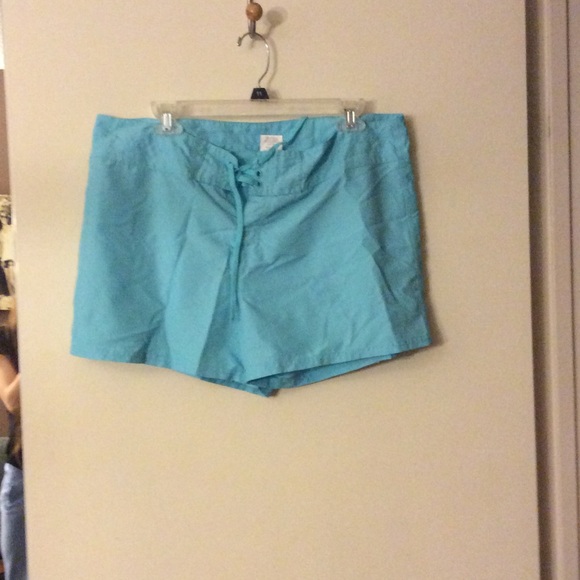 BLUE WOMENS BOARDSHORTS SHORT