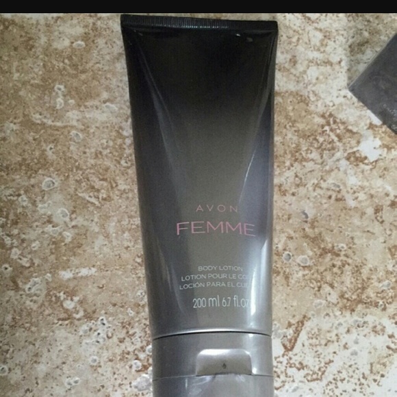 Avon "FEMME " body lotion. $25 on ebay