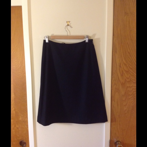 J. Crew Dresses & Skirts - J. Crew A-Line black skirt. Wool/angora/cashmere.