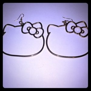 Hello kitty earrings