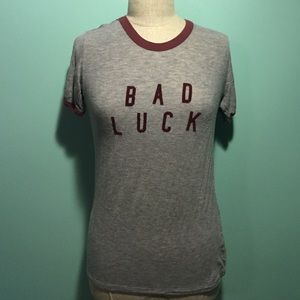 Brandy Melville Bad Luck Tee