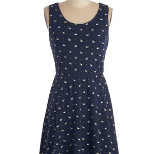 You're the swan for me dress by modcloth