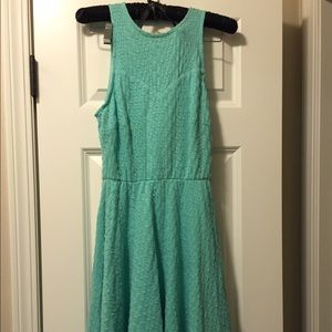 Turquoise dress