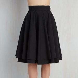 Essential black skirt by modcloth