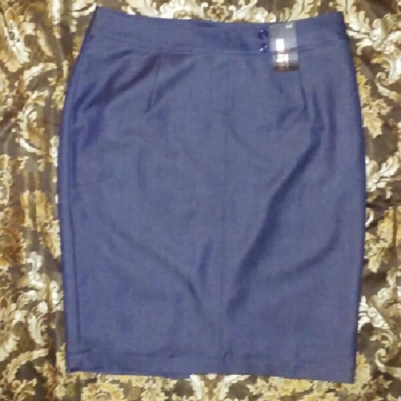 NWT Lane Bryant Blue Skirt