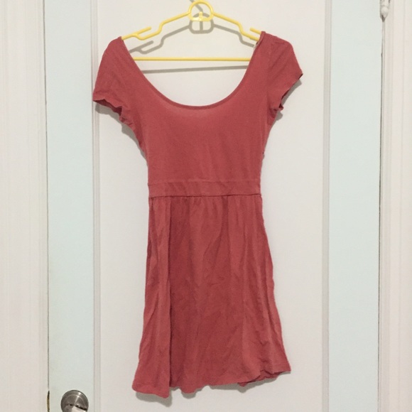 F21 scoop neck dress