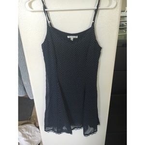 Urban Outfitters Polka Dot Fit/Flare Mini Dress
