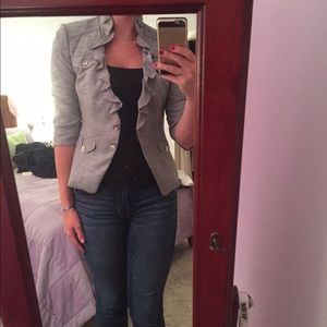 WHBM Gray Blazer