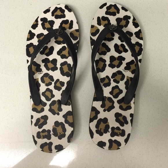 Coach Shoes - Coach flip flops