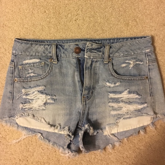 American eagle high rise shorts