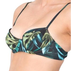 Jungle Print Underwire Bikini Top