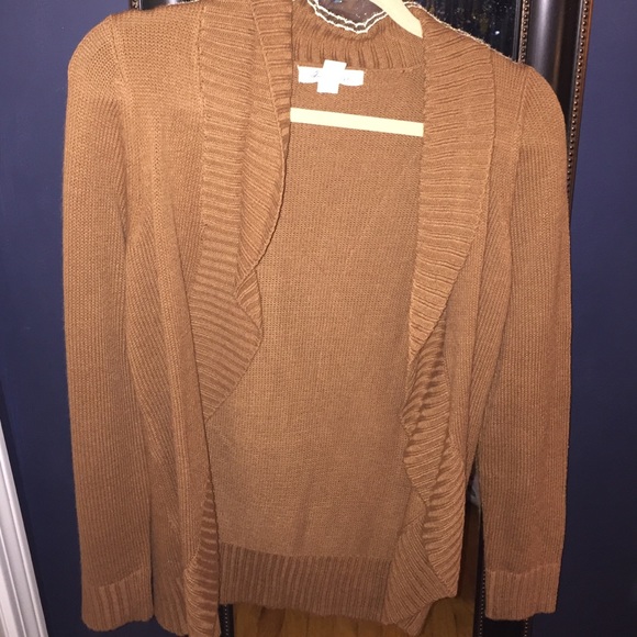 Burnt orange cardigan