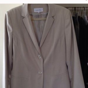 Calvin Klein Linen business pant suit