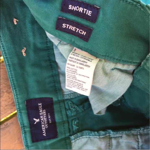 •SOLD ON Ⓜ️•American Eagle green shorts size 0 - Picture 4 of 4