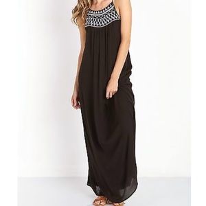 Amuse Society Lotus Dress Black Sands