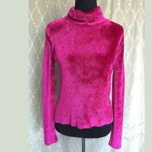 Vintage Daniel & Rebecca pink turtleneck sweater M