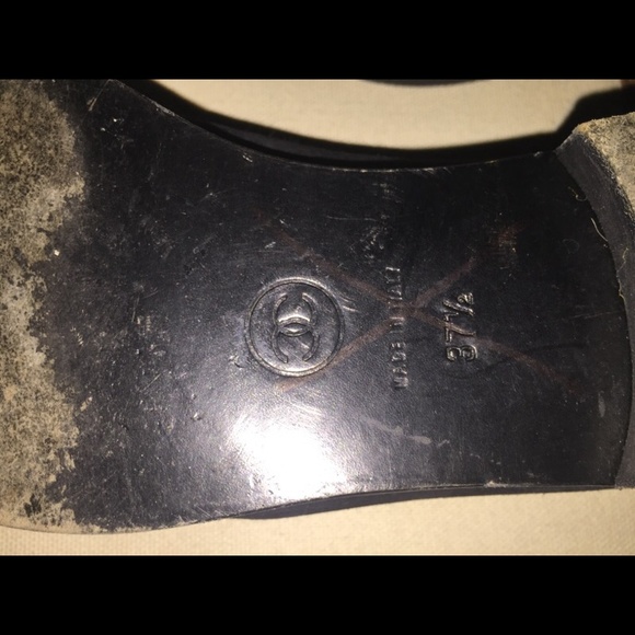 Chanel suede CC genuine classic flats - Picture 4 of 13