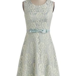 Modcloth blue lace dress