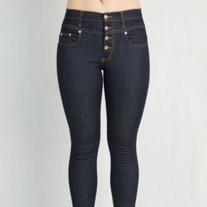 High waisted modcloth jeans