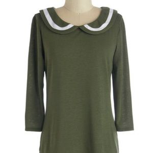 Peter Pan collar top