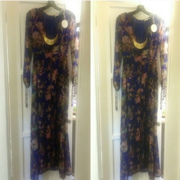 SOLD🎉HOST PICK🎉 "ALL EYE ON YOU" MAXI ROMPER - Picture 4 of 4