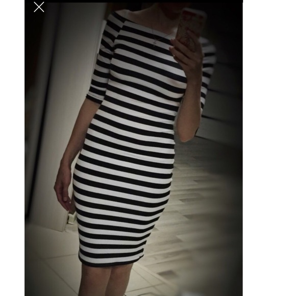 Summer striped dress - Picture 4 of 4